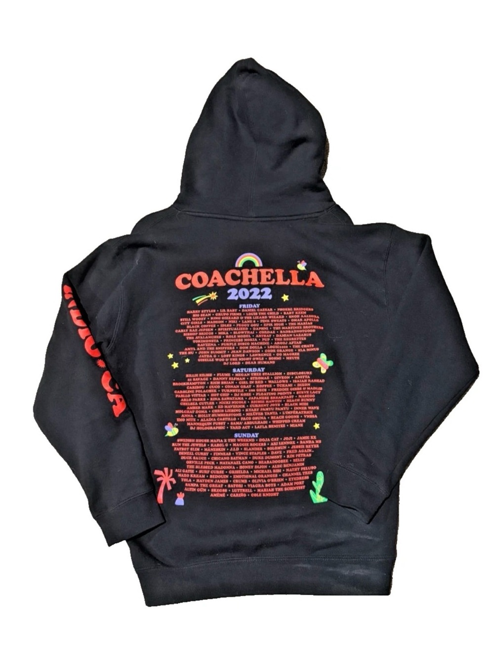 Coachella 2022 Lineup Hoodie